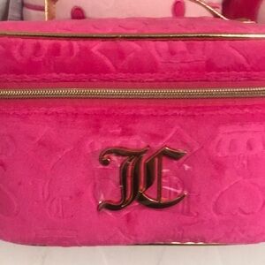 Juicy couture cosmetic bag